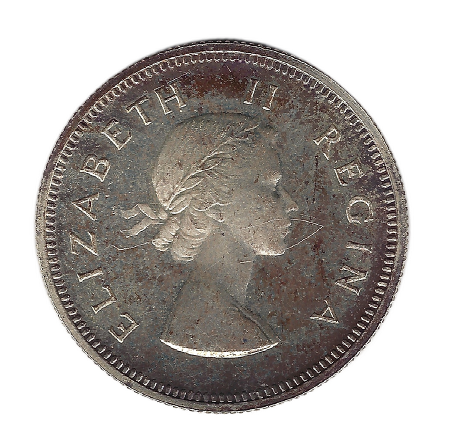 1954 Proof Set - low mintage of 3150 sets - high quality set, beautiful toning