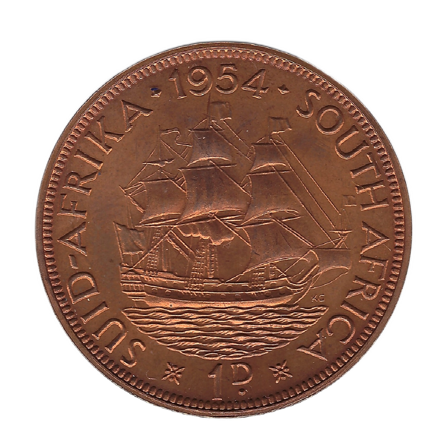 1954 Proof Set - low mintage of 3150 sets - high quality set, beautiful toning