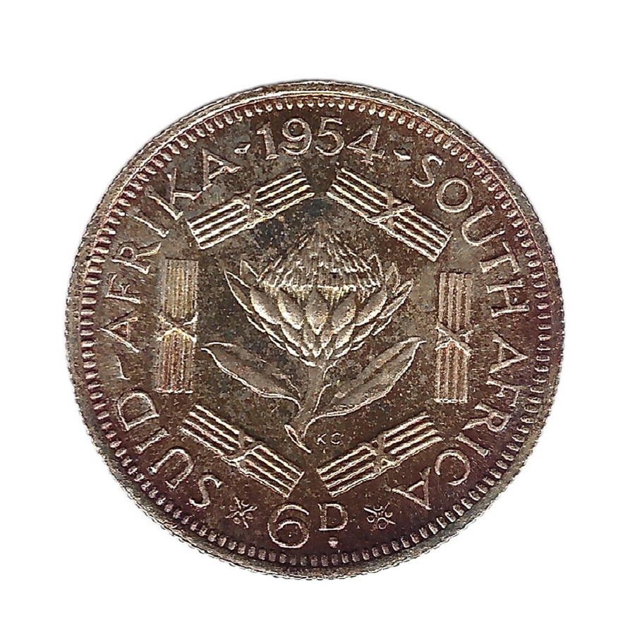 1954 Proof Set - low mintage of 3150 sets - high quality set, beautiful toning