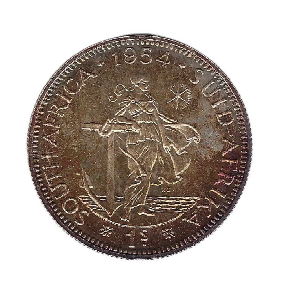 1954 Proof Set - low mintage of 3150 sets - high quality set, beautiful toning