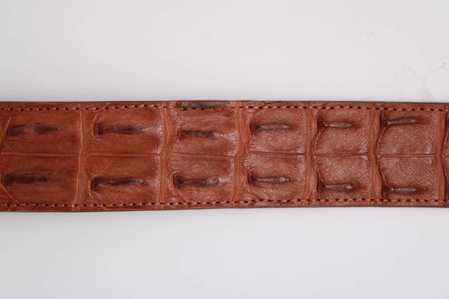 Silver Crocodile Belt Buckle  Auto-Lock Designer Buckle for Leather Belts