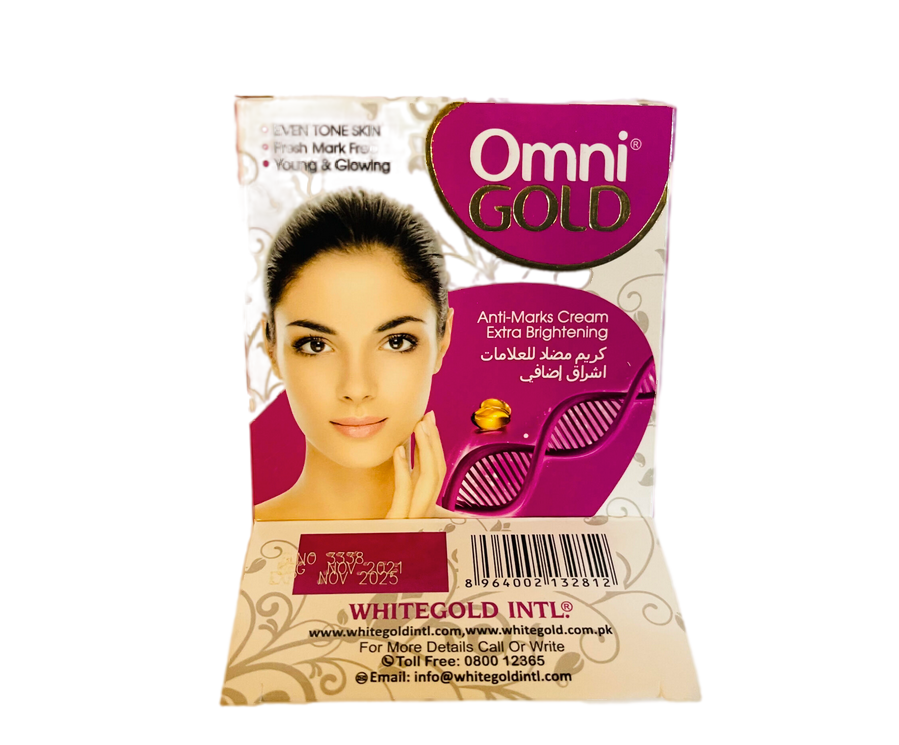 Omni Gold Anti-Marks Cream  Ultra Brightening Formula