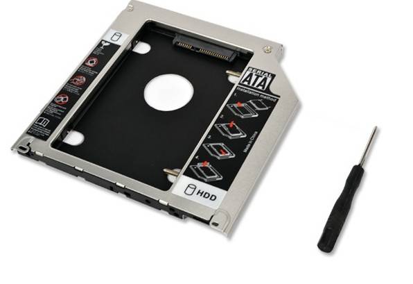 Chipal Notebook HDD Caddy 2.5 inch 9.5mm SATA Aluminum