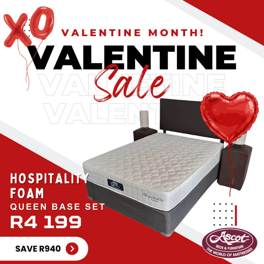 Hospitality Foam Queen Base Set