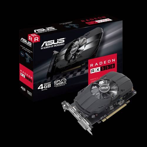 ASUS Phoenix Radeon RX550 4GB Graphics Card