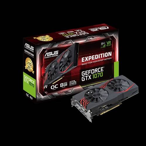 R1 start, no reserve!!!! Asus Geforce GTX 1070 8GB