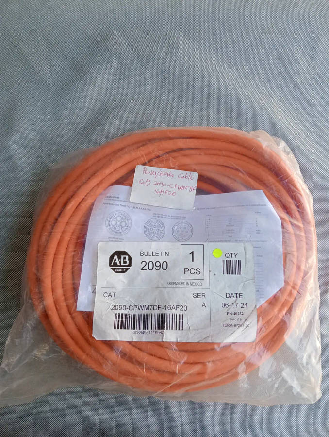 Power/Brake Cable 2090-CPWM7DF-16AF20 - NEW