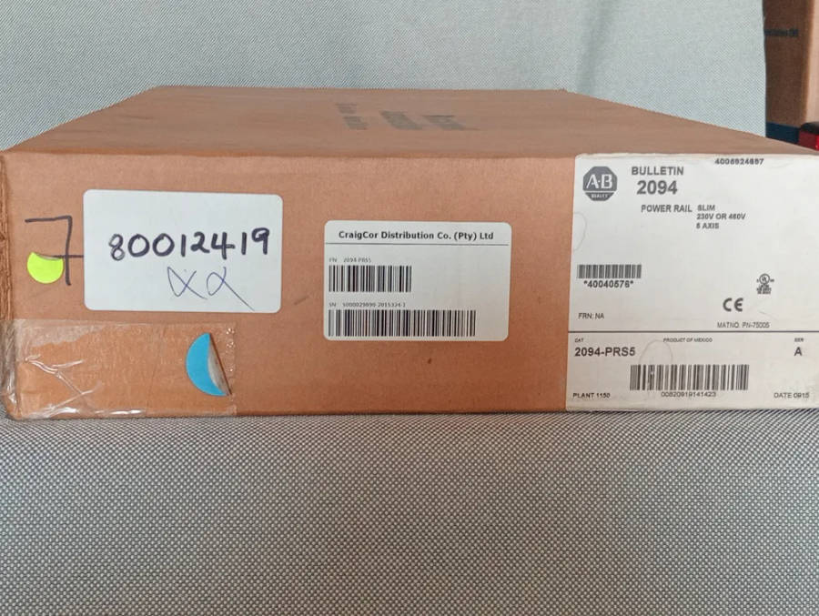 Power Rail; Slim 230V or 460V 2094-PRS5 - NEW