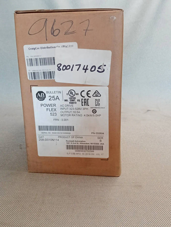 PowerFlex 523 AC Drive 25A-D010N114 - NEW