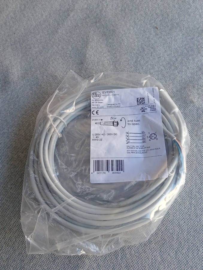 IFM - EVF001 Cable - NEW