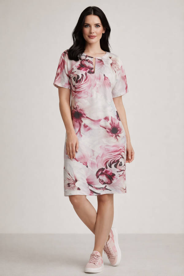 Soft Roses Dress