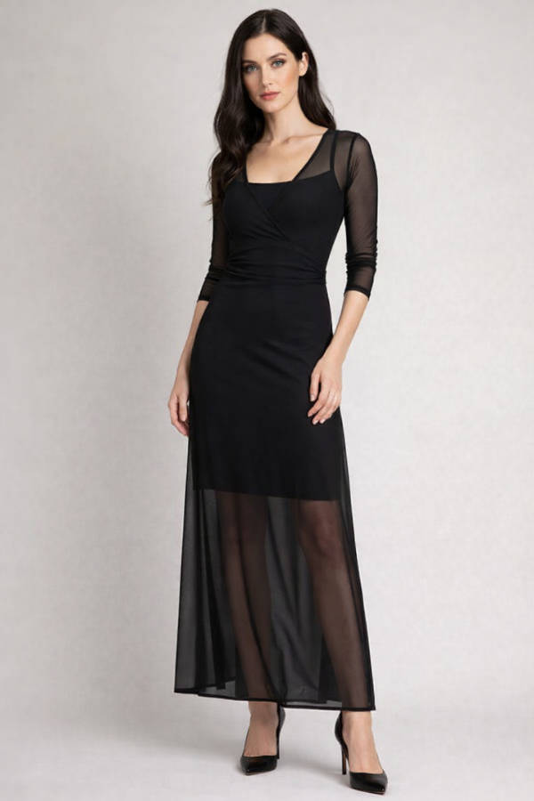Black Empire Dress