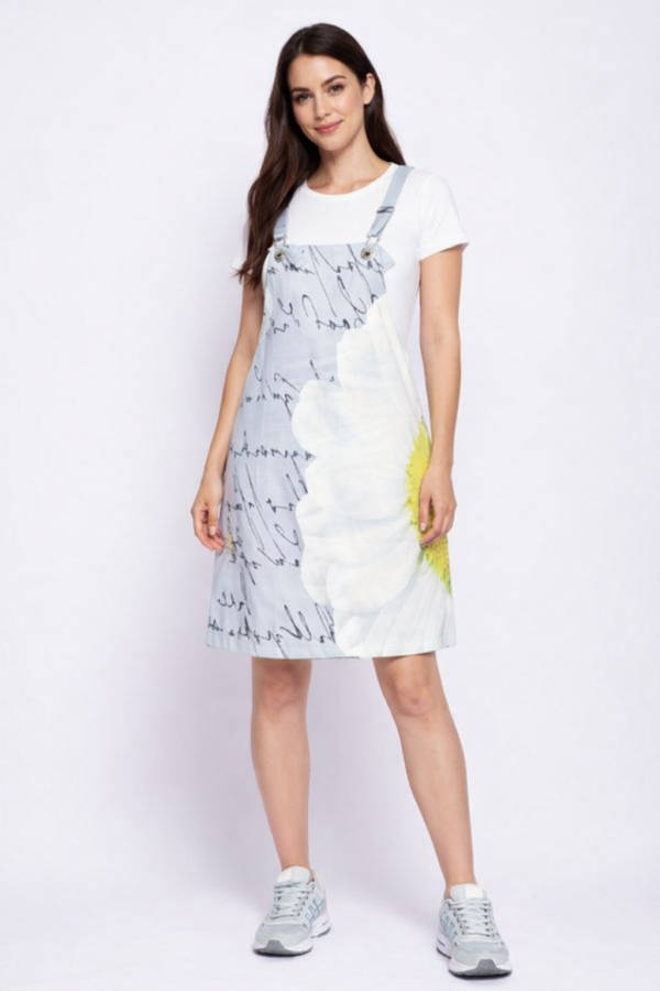 Daisy Pinafore Dress