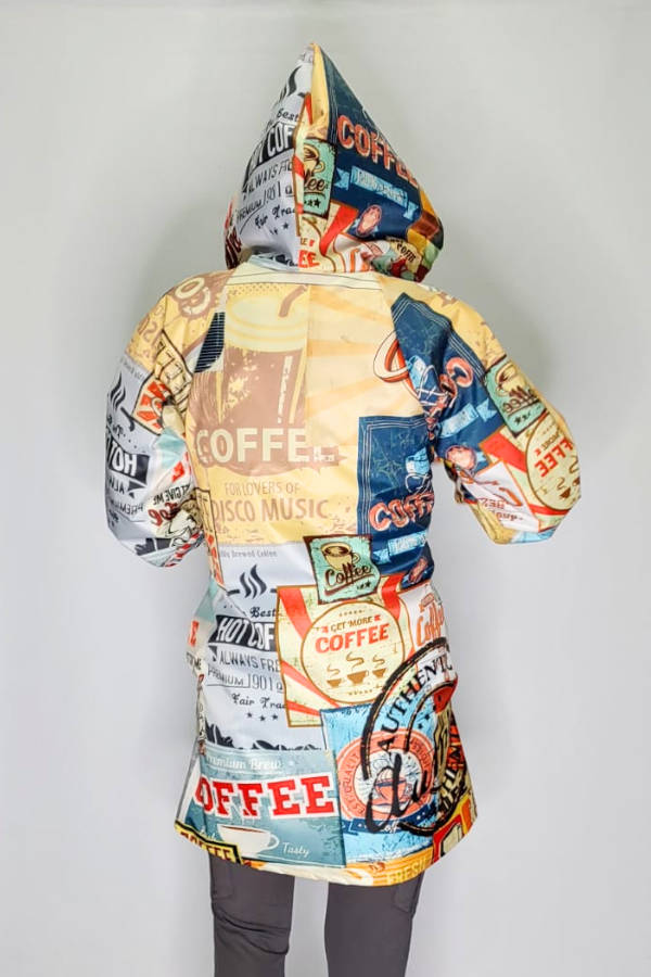 Vintage Coffee Raincoat