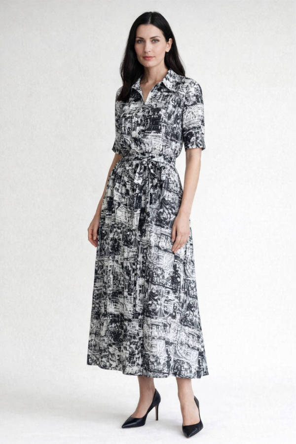 Monochrome Dress