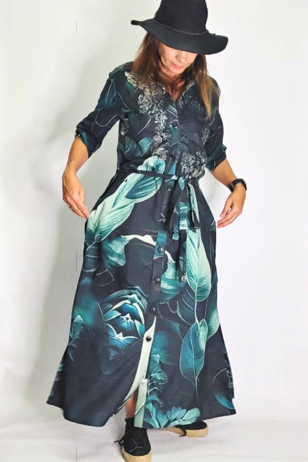 Forest Leaf Dress