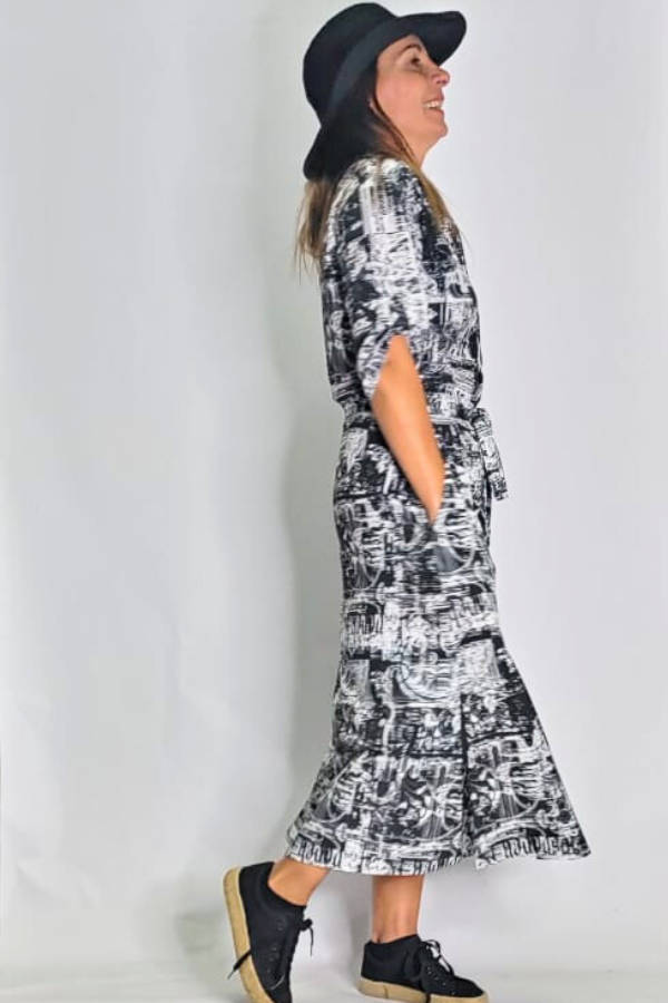 Monochrome Dress