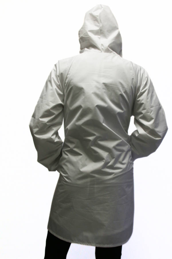 White Snow Raincoat