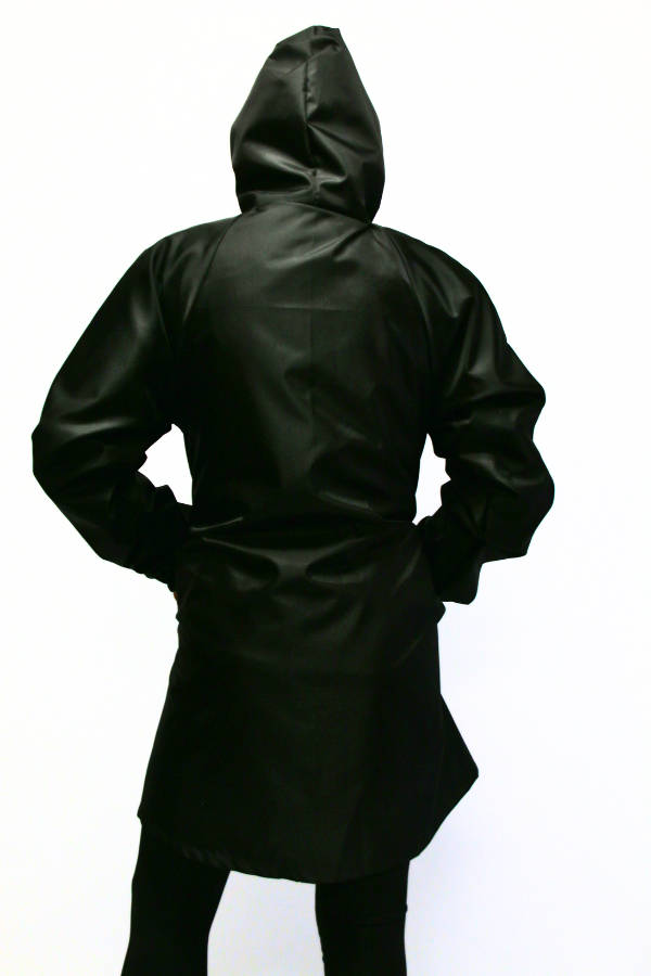 Basic Black Raincoat