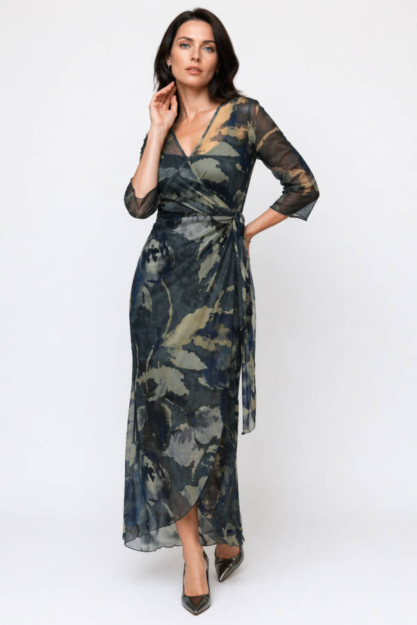 Nile Wrap-around Dress