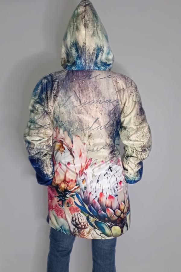 Passionate Protea Raincoat