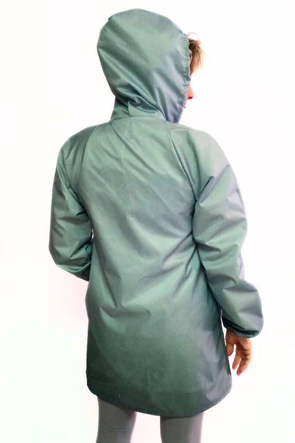 Silky Sage Raincoat