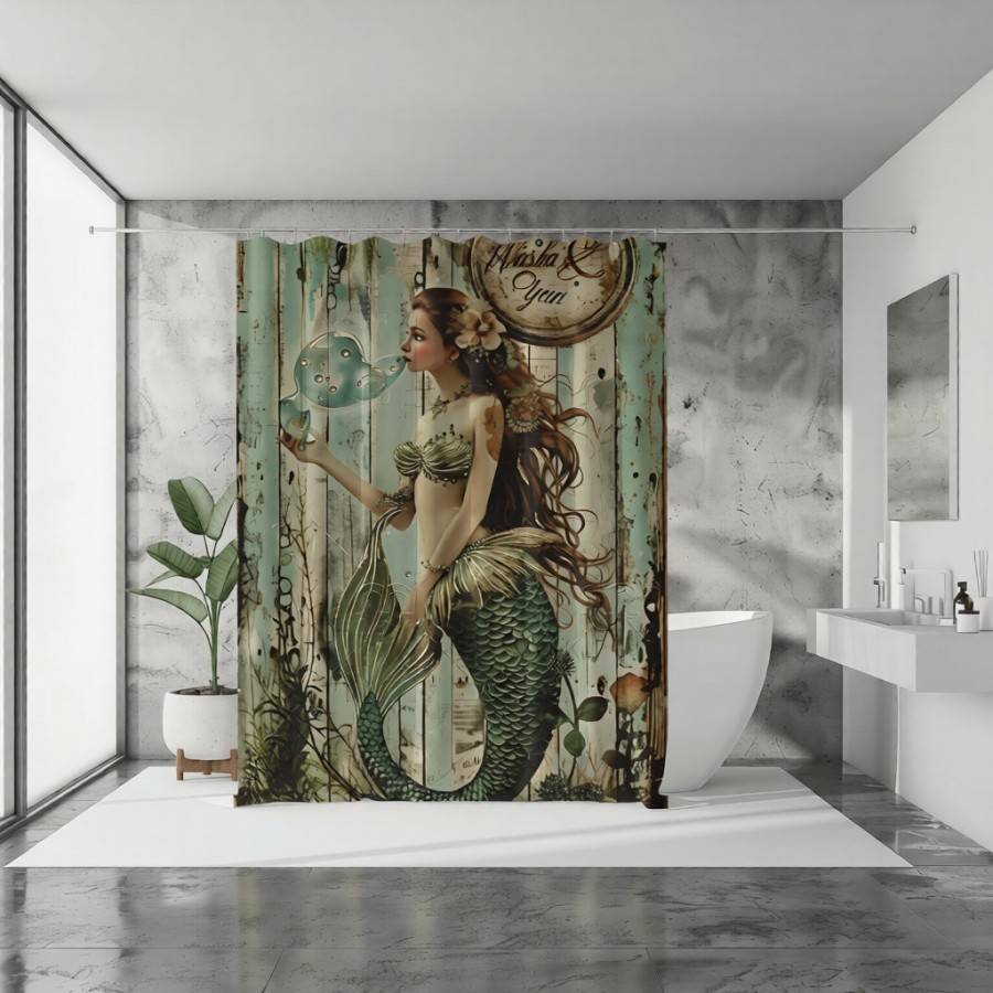 Mermaid Shower Curtain
