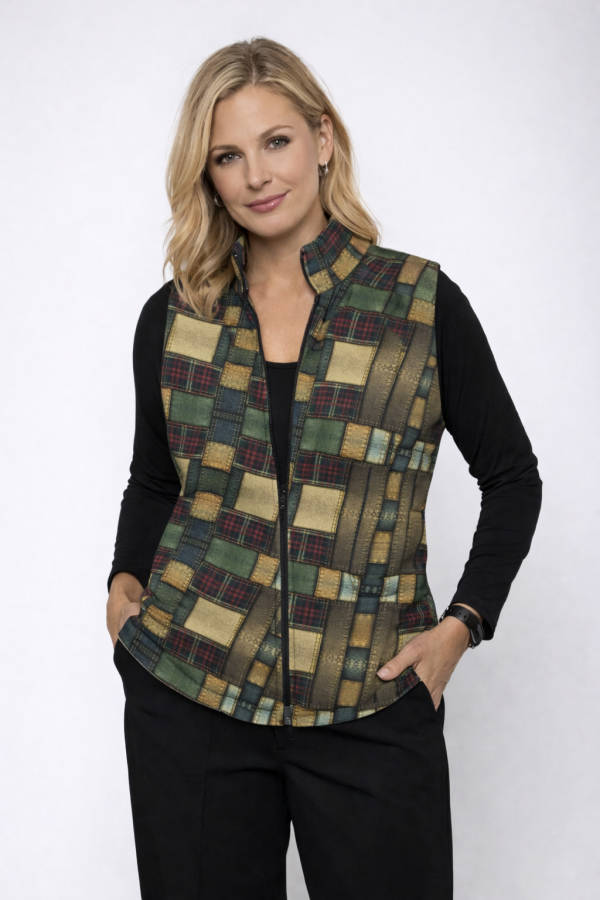 Denim Plaid Snuggle
