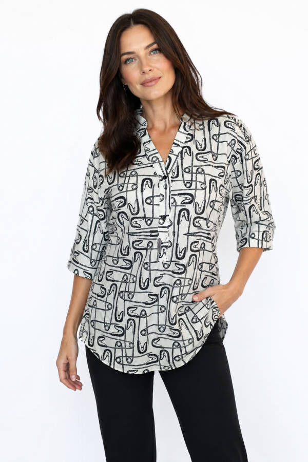 Safety Pin Top - M
