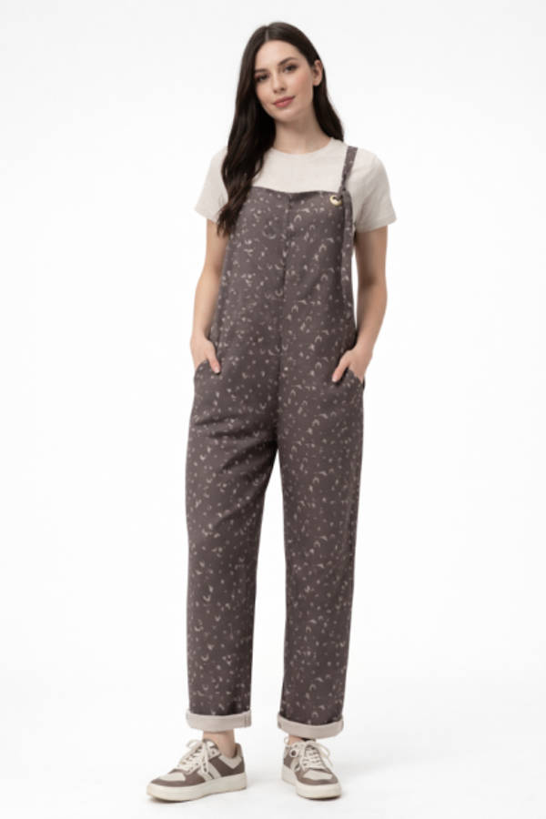 Birds in Flight Dungaree - L