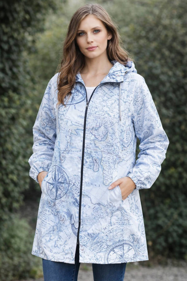 Nautical Raincoat - 2XL