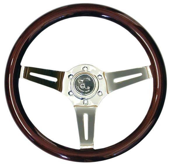 Steering Wheel - Wallnut - 350mm