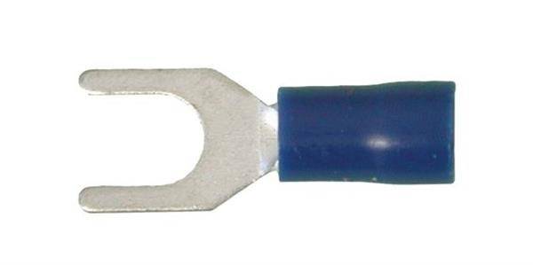 Blue Fork Terminal - 5.3mm - 10 Pieces