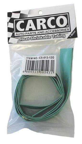 Heat Shrink Tubing - 12mm x 1M - Green