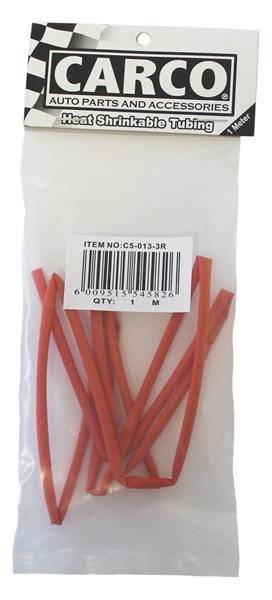 Heat Shrink Tubing - 3mm x 1M - Red