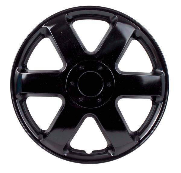 15" Ice Black Wheel Cover Set