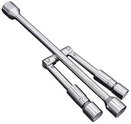 Wheel Spanner - 4 Way - Heavy Duty - Folding