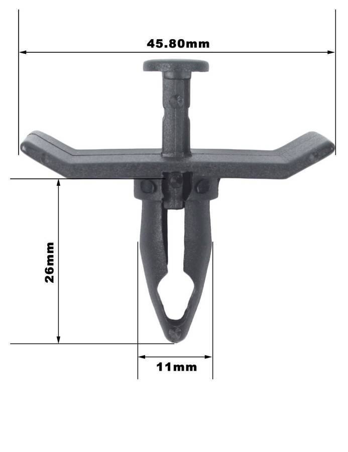 Panel Clip - Chrysler Beading