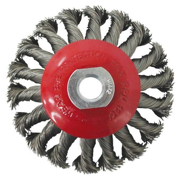 Bevel Brush - Knotted -  M14 X 2Mm