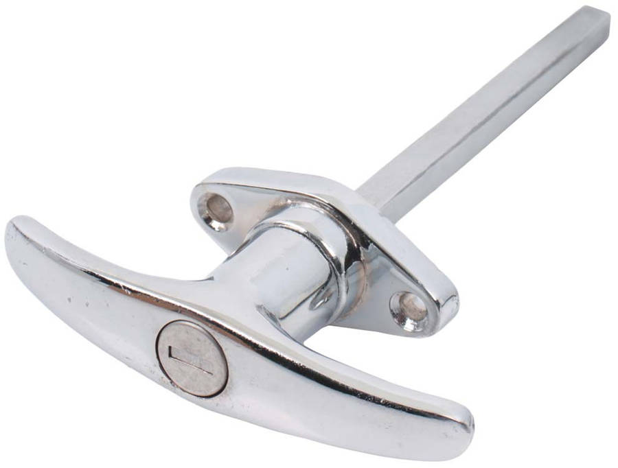 Canopy Locking Handle with Keys - T Type