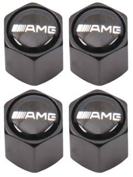 Valve Caps - AMG with Key Ring