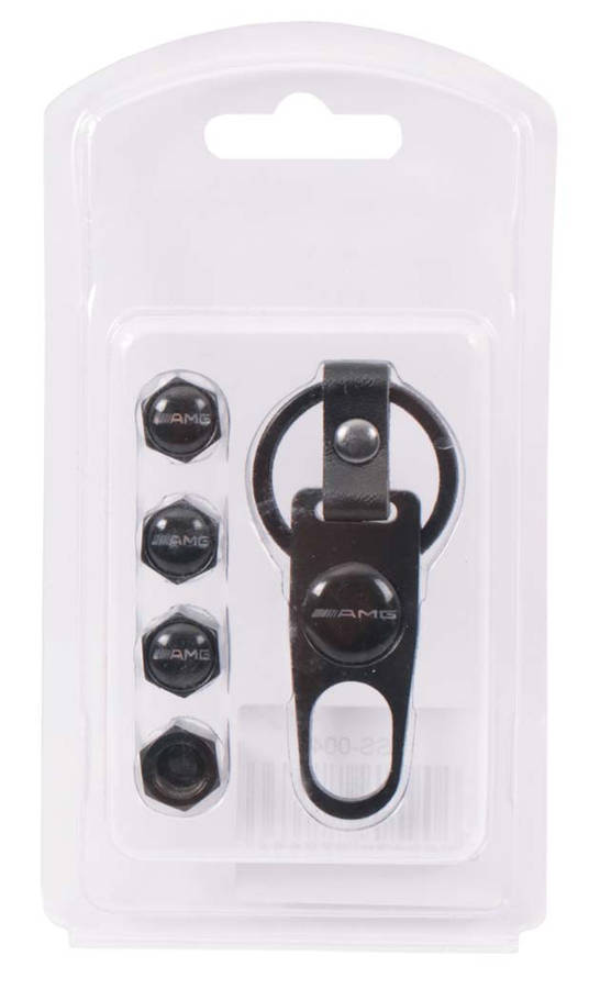 Valve Caps - AMG with Key Ring