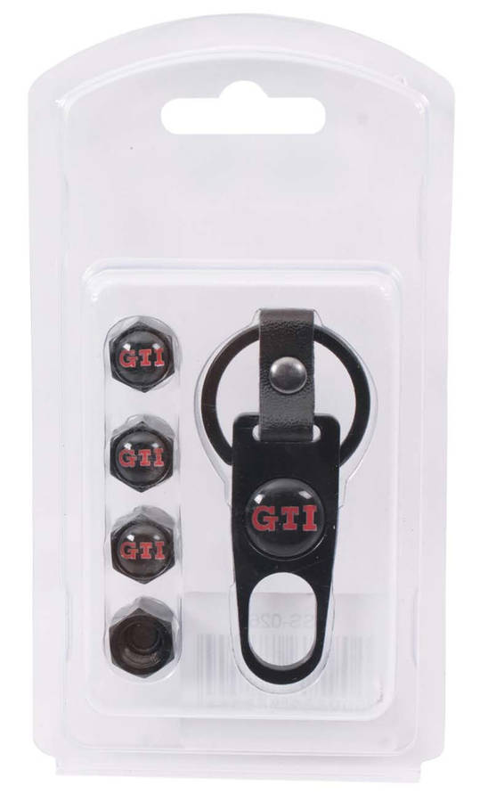 Valve Caps - GTi with Key Ring