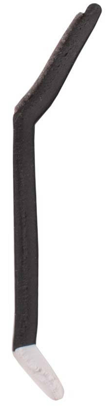 Front Bumper Lip - Univeral - 2.5m - Black + White Edging