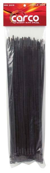 Cable Ties - Black - 7.6mm x 300mm