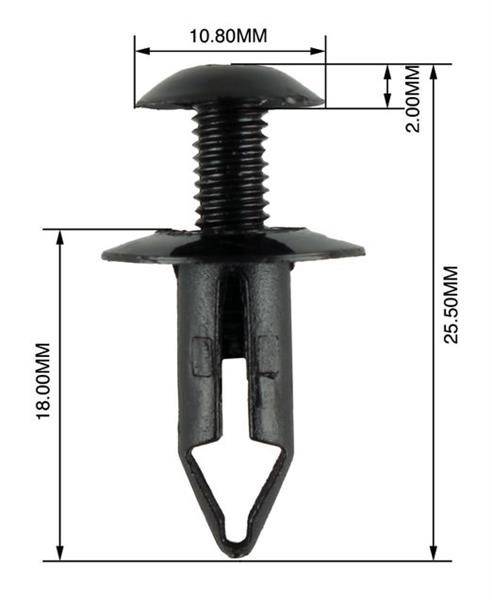 Panel Clips - 100 Pieces