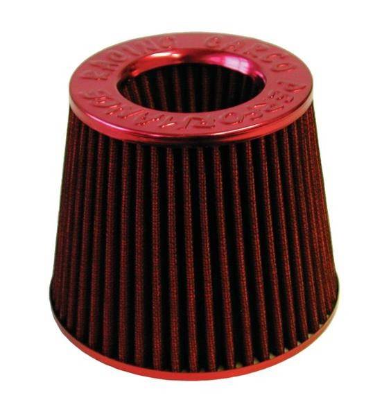 Open Top Cone Air FIlter - 63mm - Red