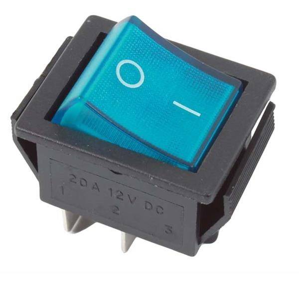 Rocker Switch - Blue