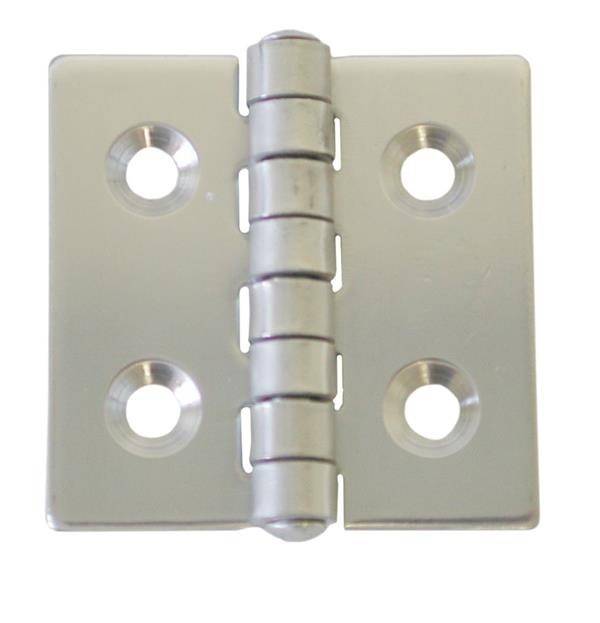 Butt Hinge - 316 Stainless Steel - 40mm x 40mm