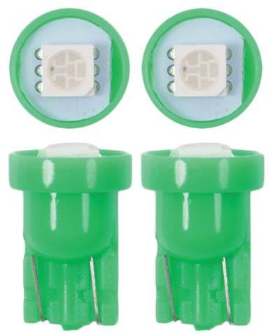 LED Wedge Green Globe Set (501) (12V)
